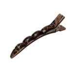 Зажимы для волос Harizma, пластиковые, черные, 10см (h10897-06) 4