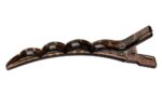 Зажимы для волос Harizma, пластиковые, черные, 10см (h10897-06) 3
