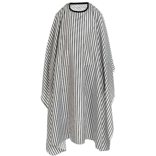 Парикмахерская накидка Harizma, 140х160см, белая в полоску (h10865B)