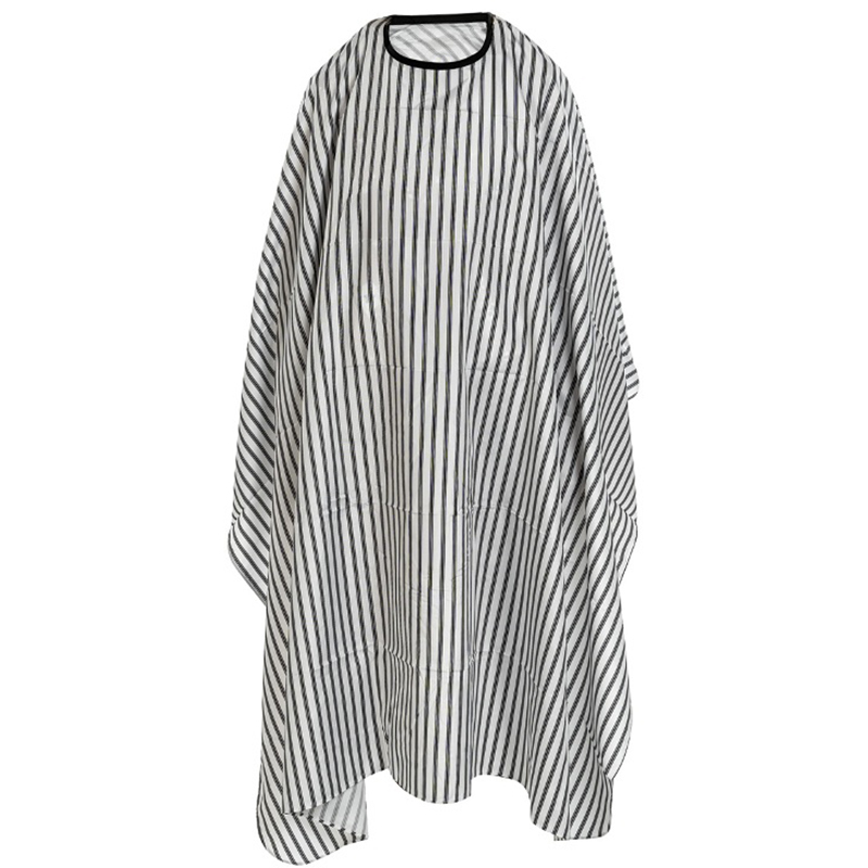 Парикмахерская накидка Harizma, 140х160см, черная в полоску (h10866B)