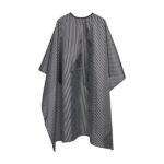 Парикмахерская накидка Harizma, 140х160см, черная в полоску (h10866B) 2