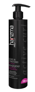 Кондиционер для вьющихся волос Harizma Prohair Active Curl, с дозатором, 300 мл (h20307)