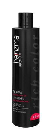 Кондиционер для окрашенных волос Harizma Prohair Rich Color, с дозатором, 300 мл (h20109)