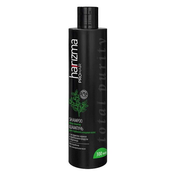 Шампунь для глубокого очищения волос Harizma Total Purity, 1000 мл (h20609)
