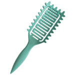 Щетка массажная Harizma Nylon, 9 рядов, розовая (h10687-06) 3