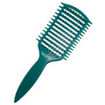 Щетка массажная Harizma Nylon, 9 рядов, темно-зеленая (h10686-26) 2